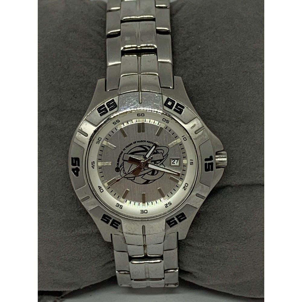 Fossil PR5339 Womens Silver Stainless Steel Analog Dial Quartz Wrist Watch GE144
